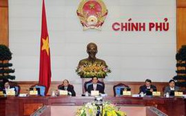 Nghị quyết phiên họp Chính phủ thường kỳ tháng 11/2012